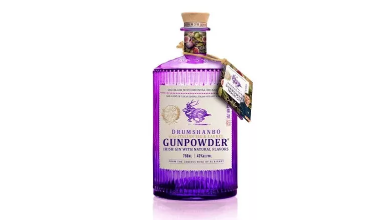 Irish Gunpowder Gin Fig Flavor bottle